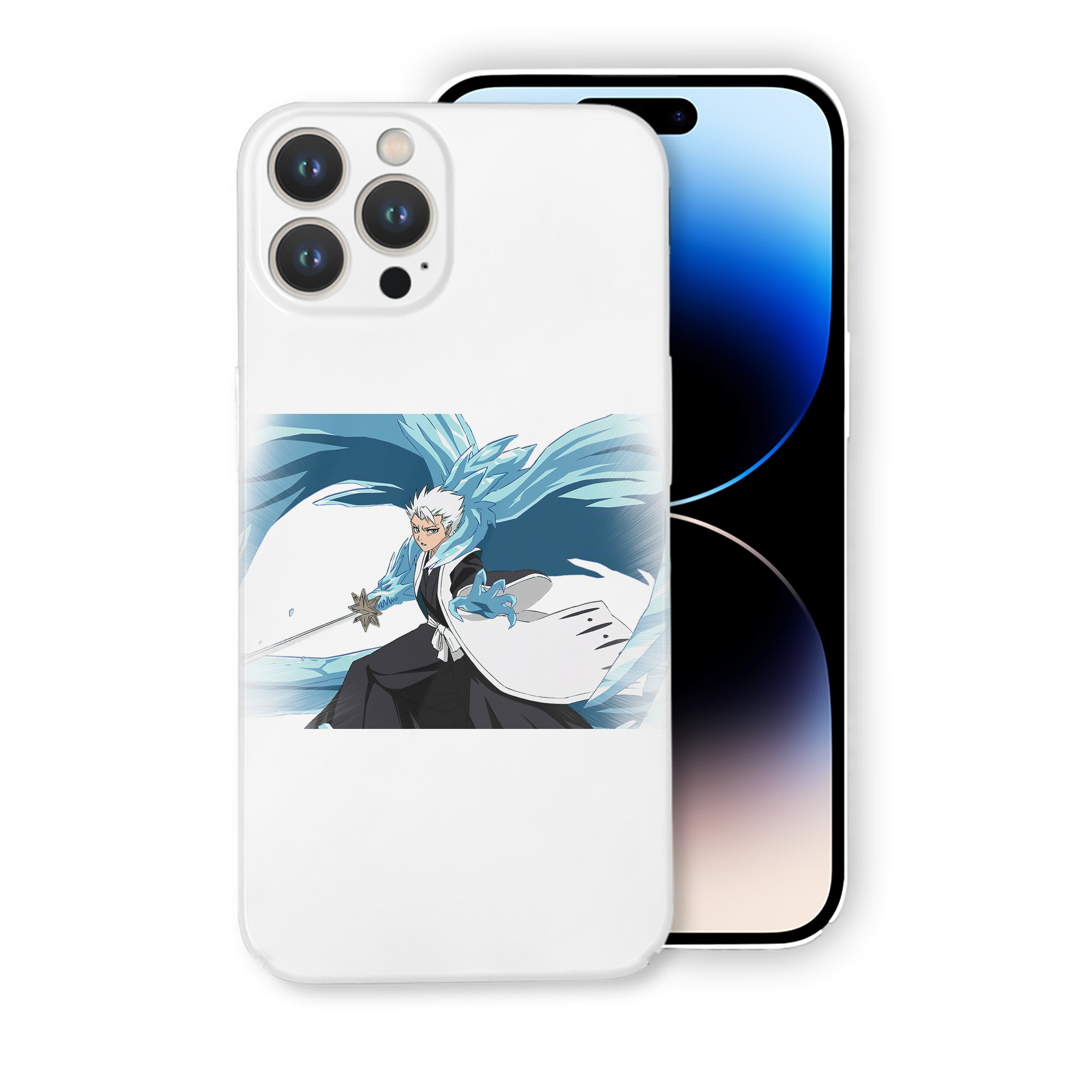 （画像用） ブリーチ 日番谷冬獅郎（ひつがや とうしろう） BLEACH Hitsugaya Toushirou 【iPhone 14シリーズ対応】ハードケース